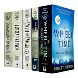 Robert Jordan Wheel of Time Series Collection 5 Books Set