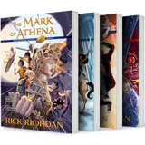The Heroes of Olympus Series, 4 Books Collection Set, Lost Hero, Son of Neptune, The Mark of Athena, The House of Hades, by Rick Riordan
